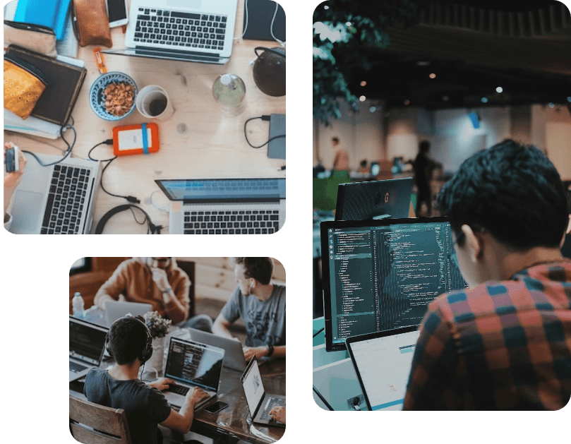 Team working together